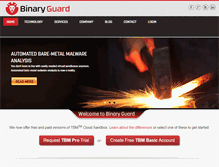 Tablet Screenshot of binaryguard.com